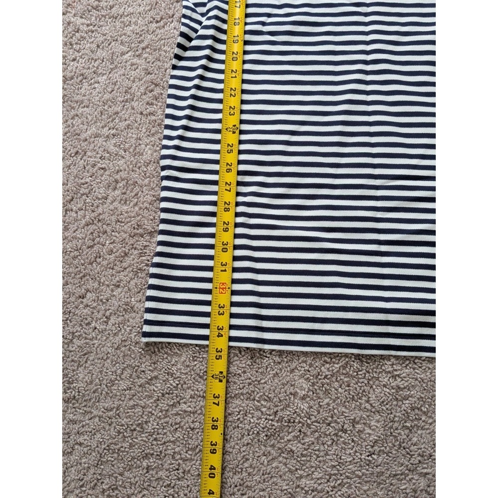 Polo Ralph Lauren Striped Polo Shirt Navy White Short Sleeve Men 3XLT NWT Preppy - Picture 7 of 8